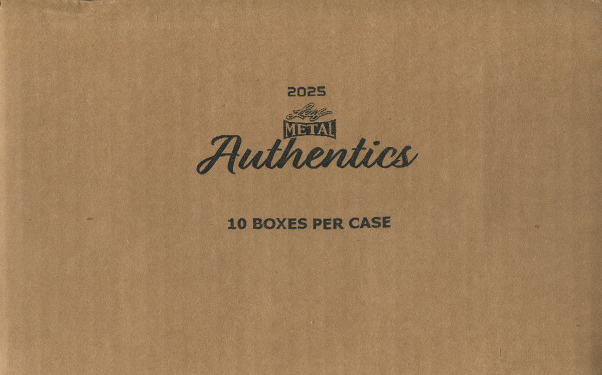 2025 Leaf Metal Authentics Hobby, 10 Box Case