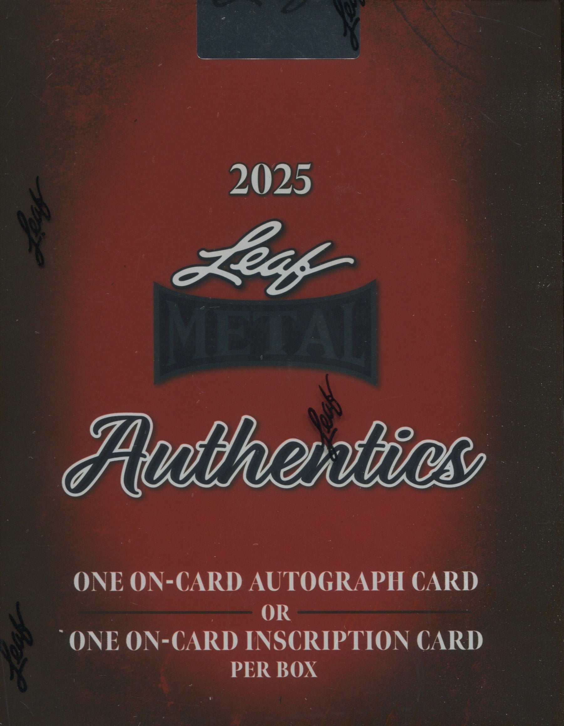 2025 Leaf Metal Authentics Hobby, 10 Box Case