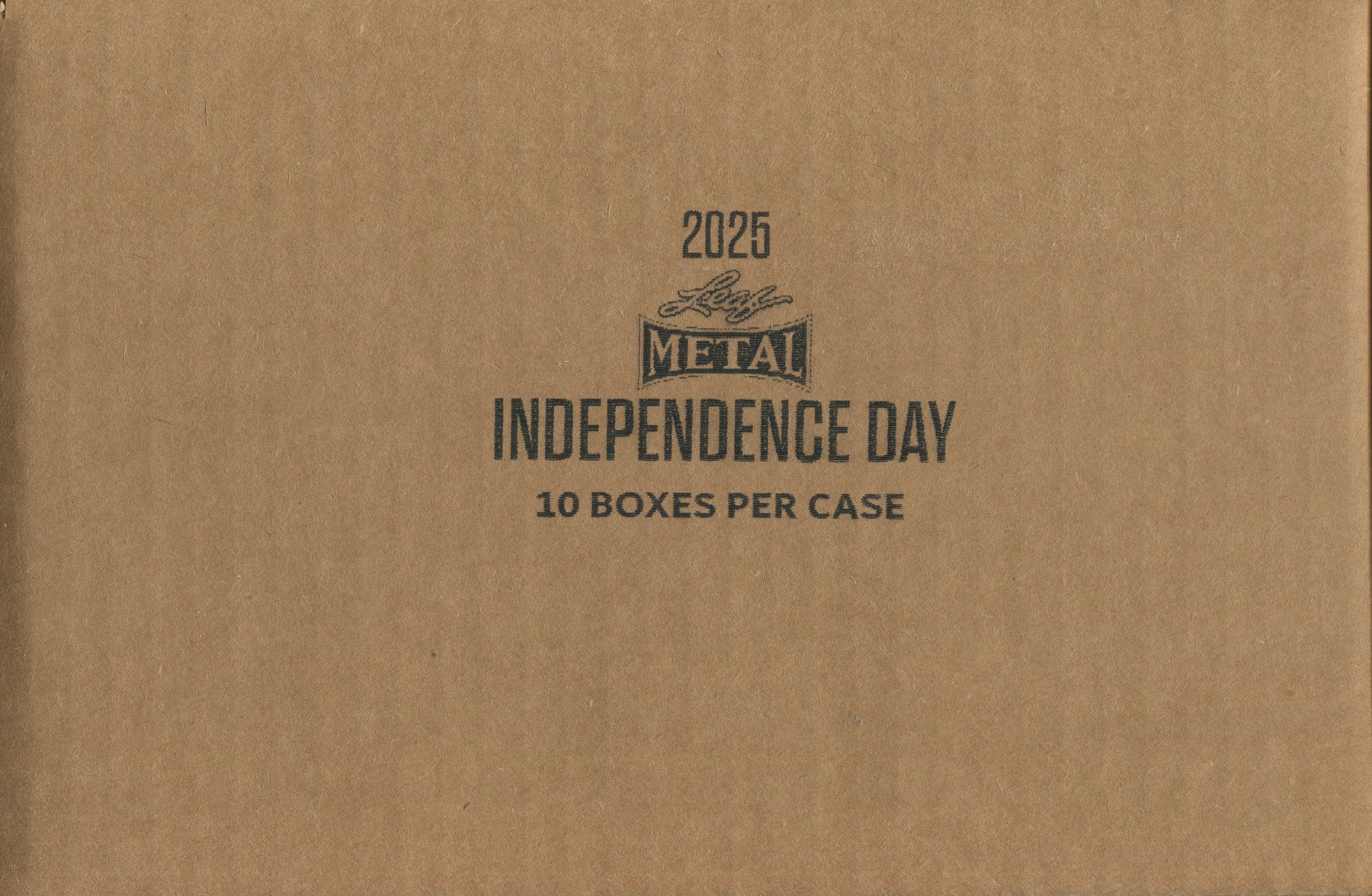 2025 Leaf Metal Independence Day Multi-Sport Hobby, 10 Box Case