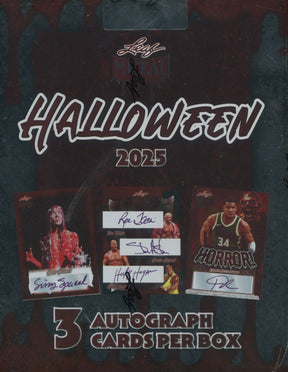 2025 Leaf Metal Halloween Hobby, Box
