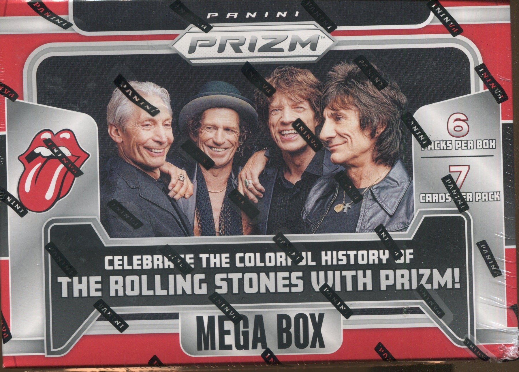 2024 Panini Prizm The Rolling Stones Hobby, 20 Mega Box Case