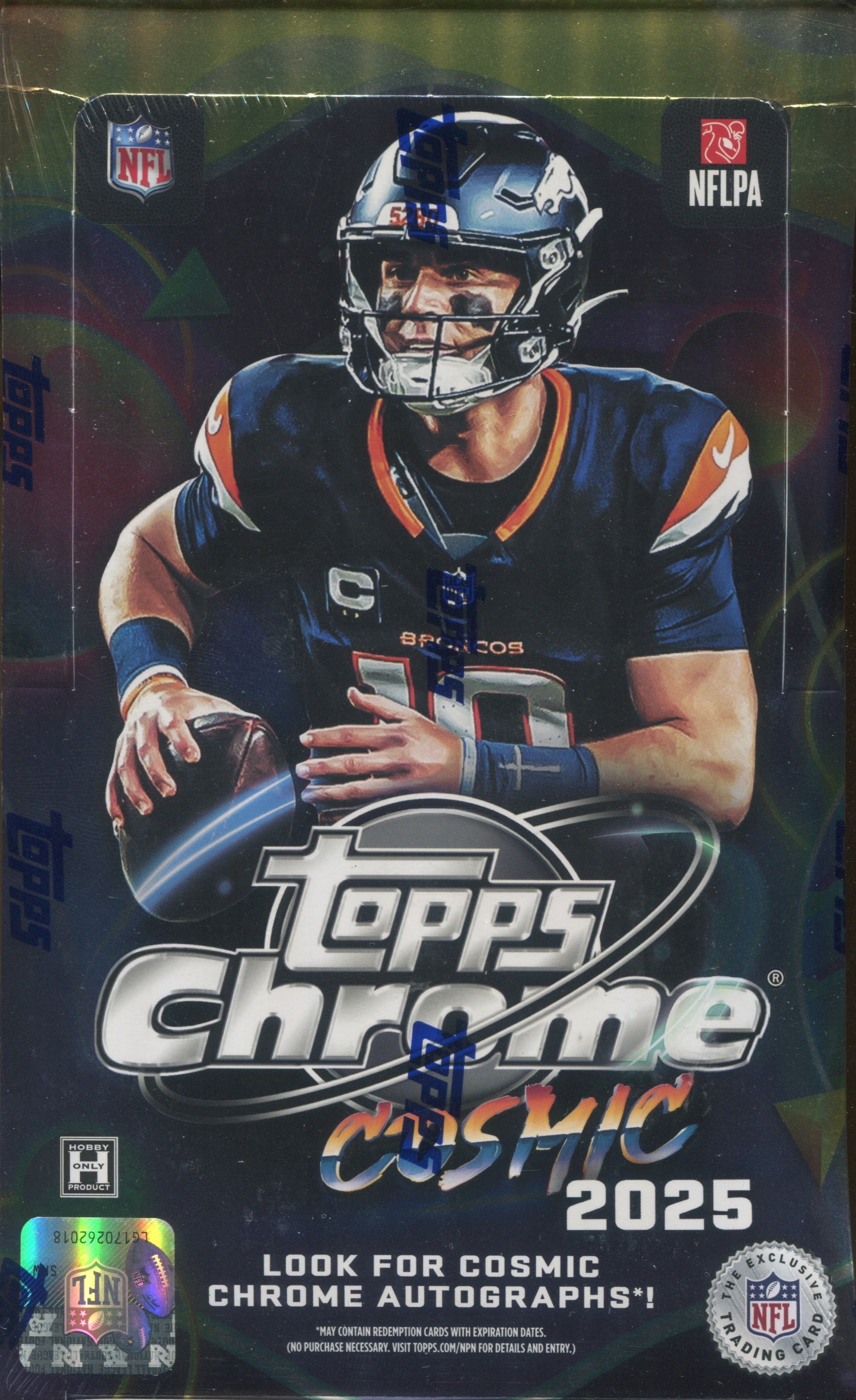 2025 Topps Cosmic Chrome Football Hobby, 8 Box Case