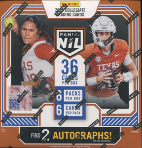 2025 Panini NIL University of Texas Longhorns Hobby, 20 Box Case