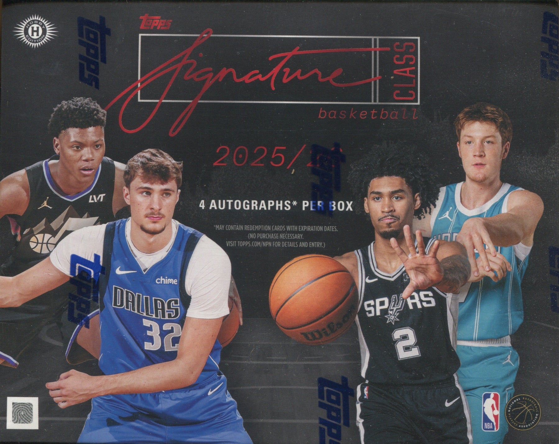 *LAST CASE* 2025-26 Topps Signature Class Basketball Jumbo, 6 Box Case