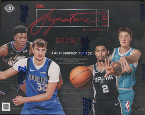 *LAST CASE* 2025-26 Topps Signature Class Basketball Jumbo, 6 Box Case