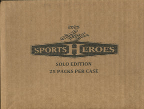 2025 Leaf Metal Sports Heroes Hobby, 25 Solo Pack Case