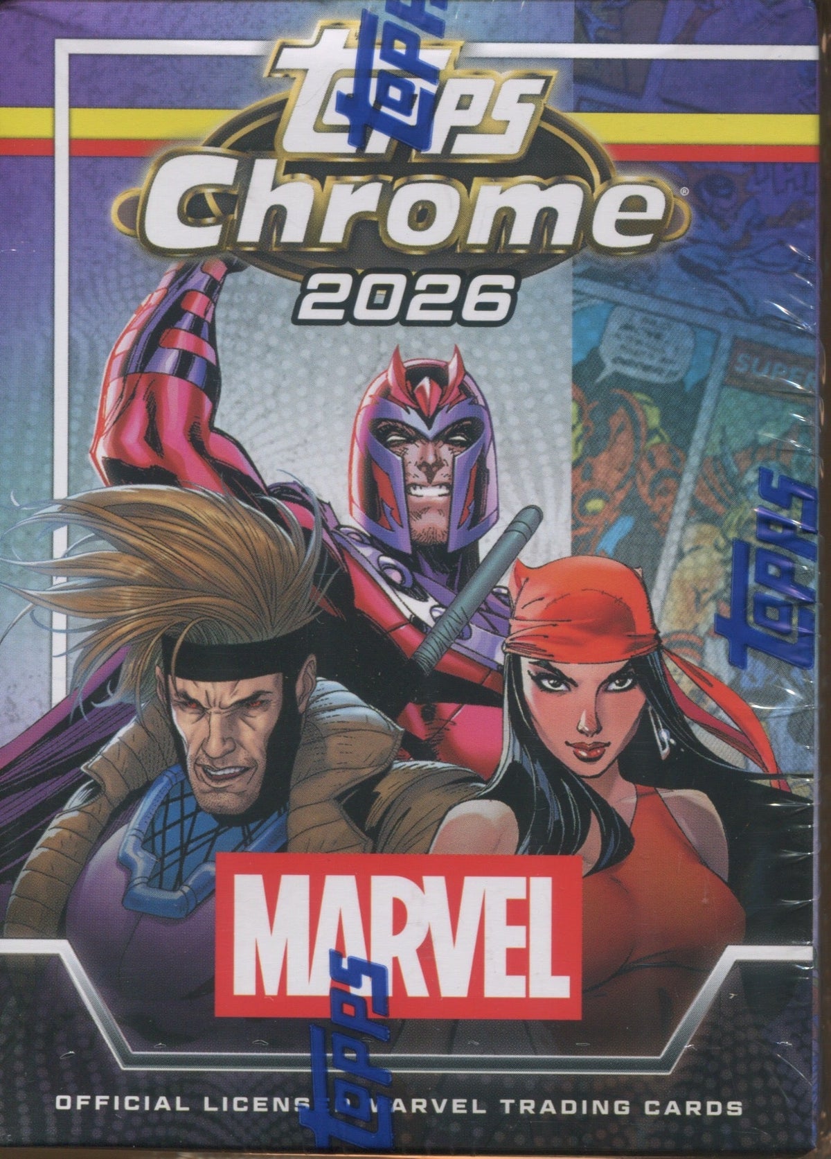 2026 Topps Marvel Comics Chrome Blaster, Box
