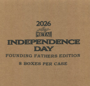 2026 Leaf Metal Independence Day Multi-Sport Founding Fathers, 8 Box Case