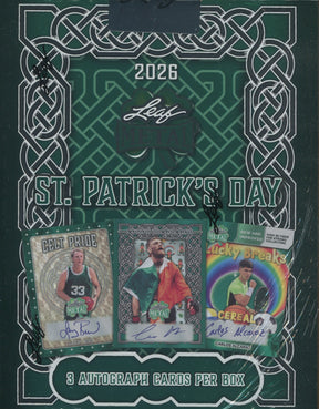 2026 Leaf St. Patrick's Day Multi-Sport Hobby, Box