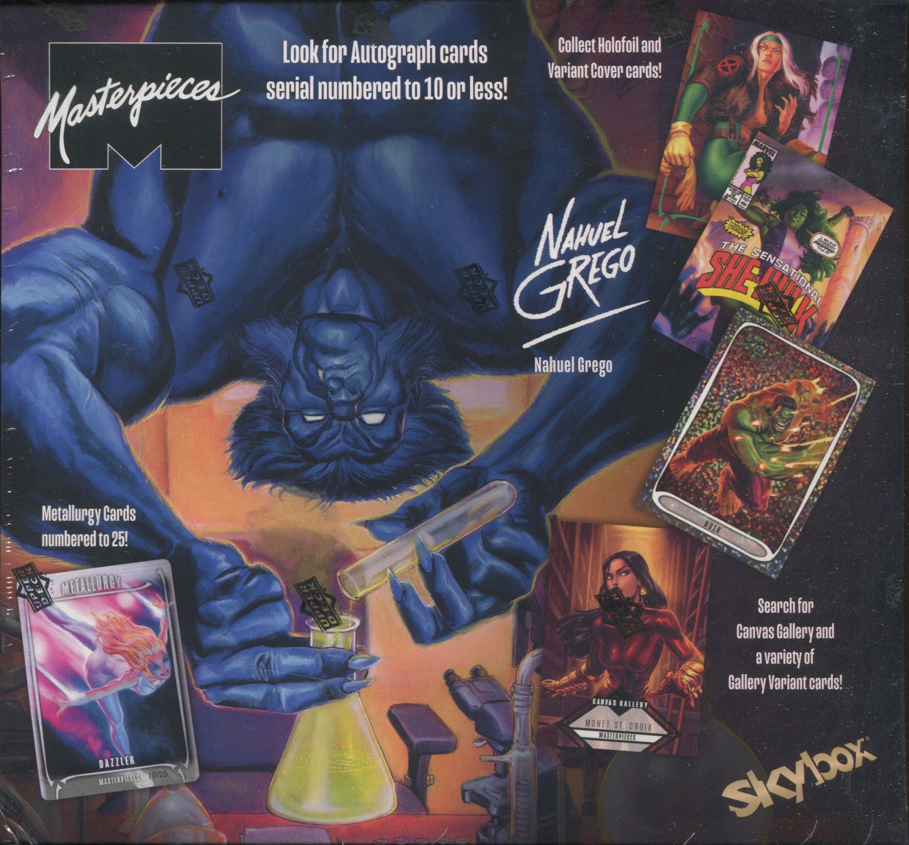 *LAST BOX* 2024 Upper Deck Marvel Masterpieces Nahuel Grego Hobby, Box