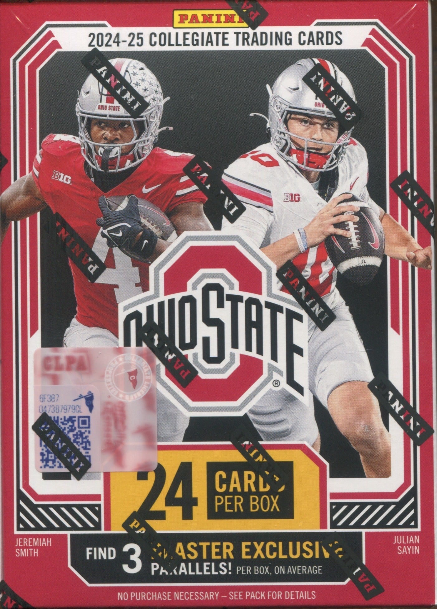 2025 Panini Ohio State University Collegiate Blaster, 20 Box Case