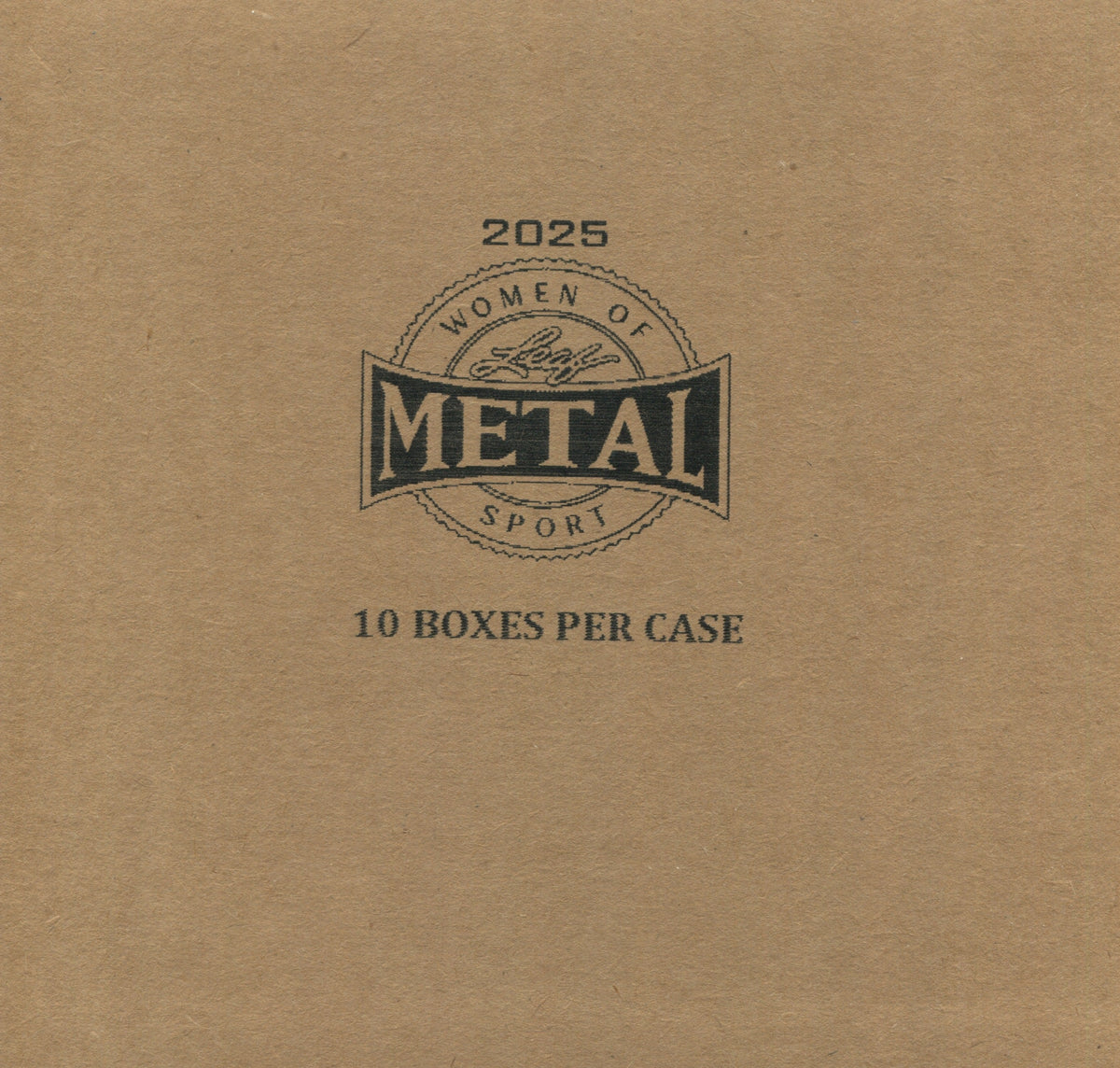 2025 Leaf Metal Women of Sport Hobby, 10 Box Case