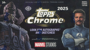 2025 Topps Marvel Studios Chrome Hobby, Box