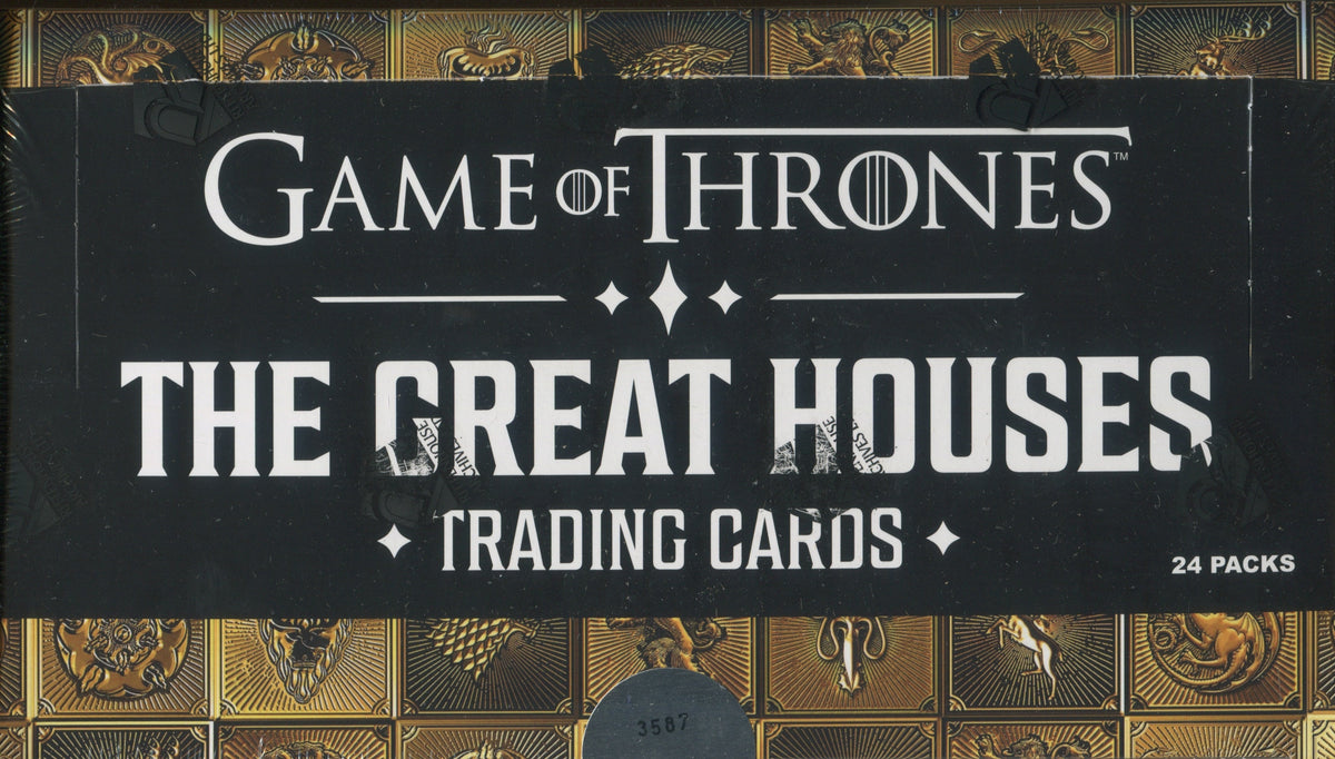 *LAST CASE* Game of Thrones The Great Houses Hobby (Rittenhouse), 20 Box Case