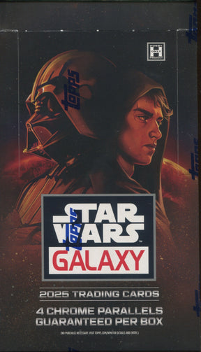 2025 Topps Star Wars Chrome Galaxy Hobby, 12 Box Case
