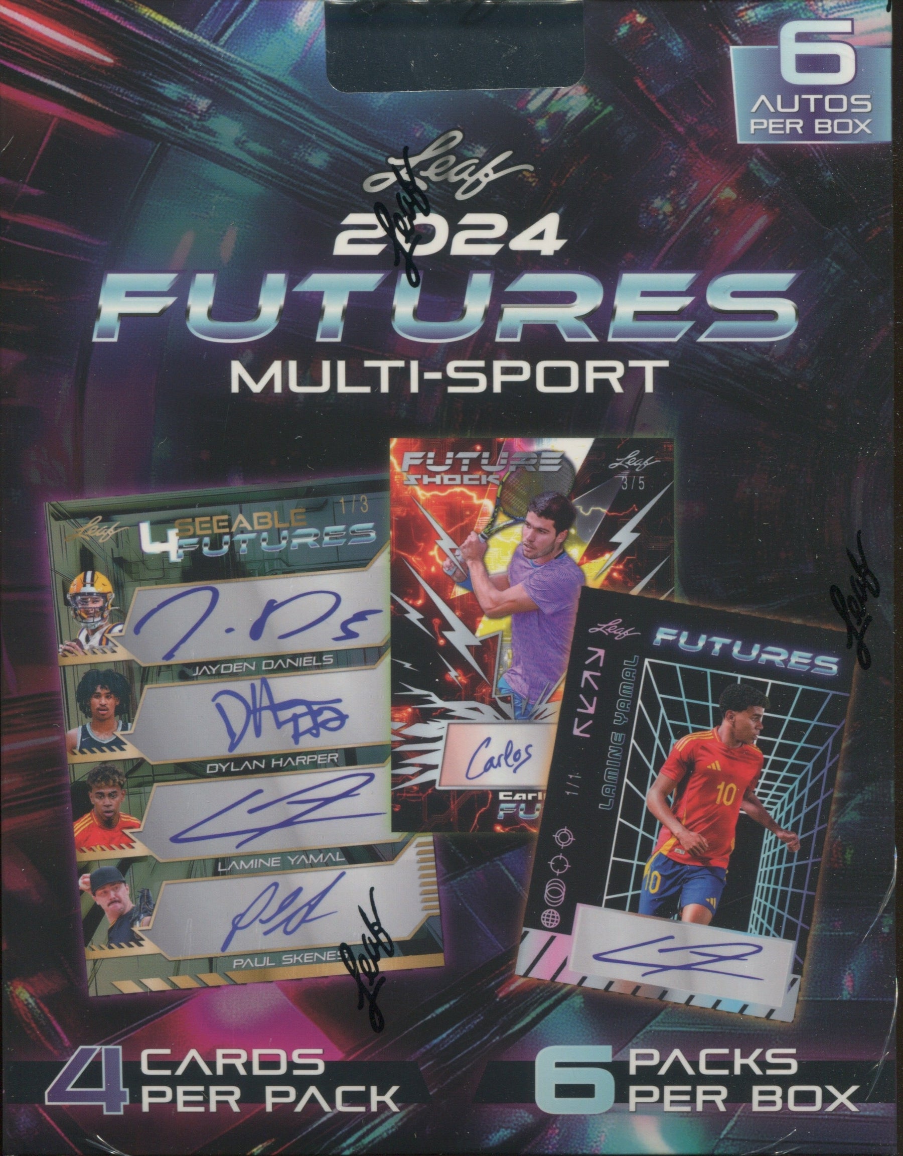2024 Leaf Futures Multi-Sport Hobby, Box
