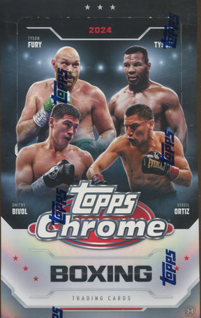 2024 Topps Chrome Boxing Hobby, 12 Box Case