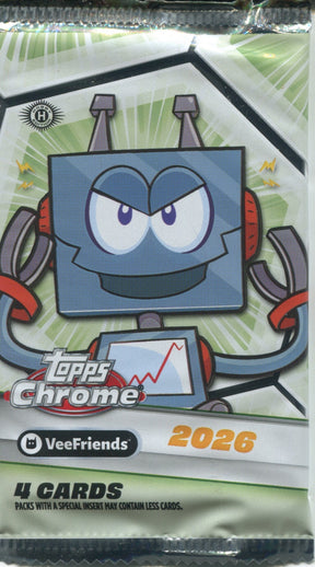 2026 Topps VeeFriends Chrome Hobby, Pack