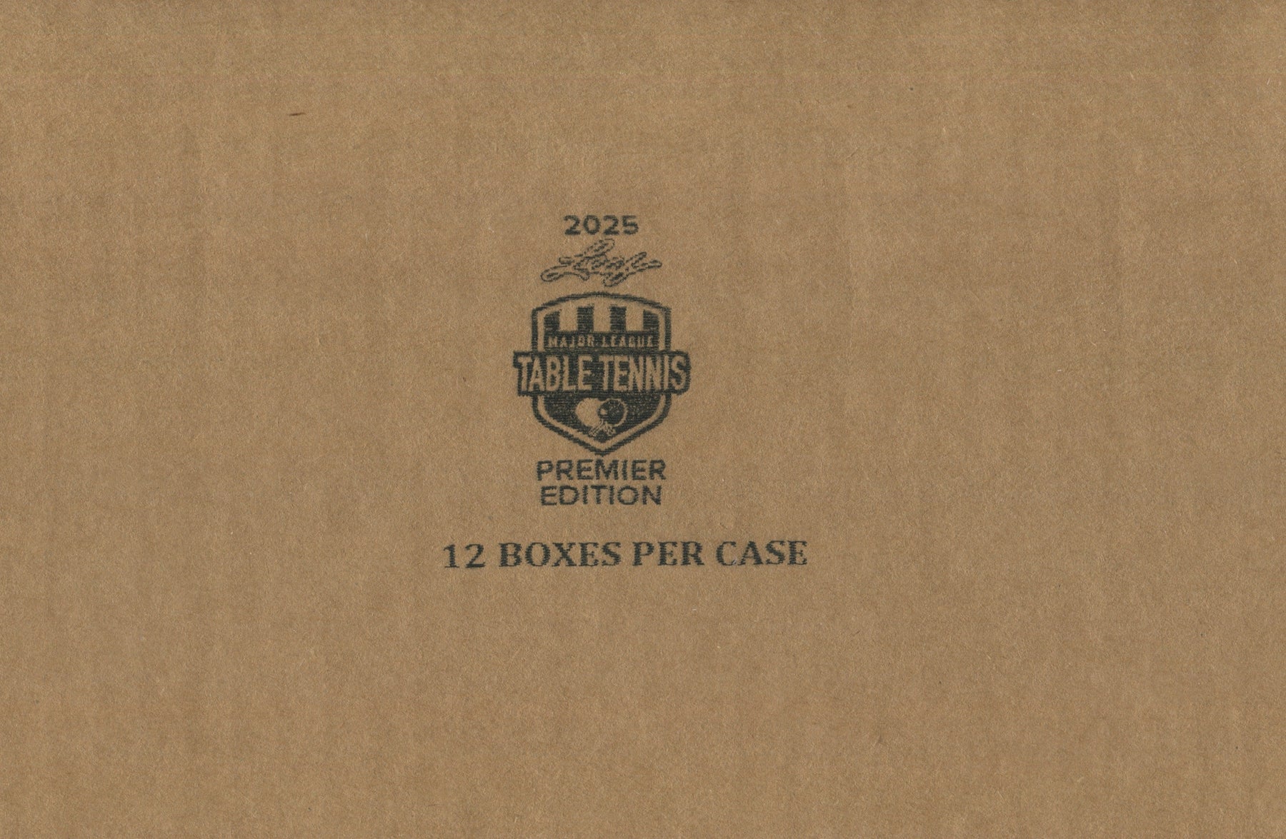 2025 Leaf Major League Table Tennis MLTT Premier Edition, 12 Box Case