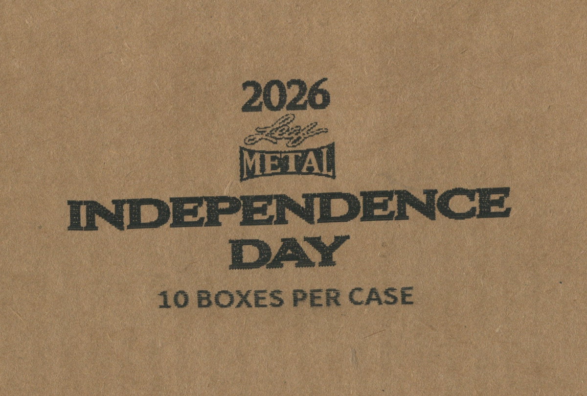 2026 Leaf Metal Independence Day Multi-Sport Hobby, 10 Box Case