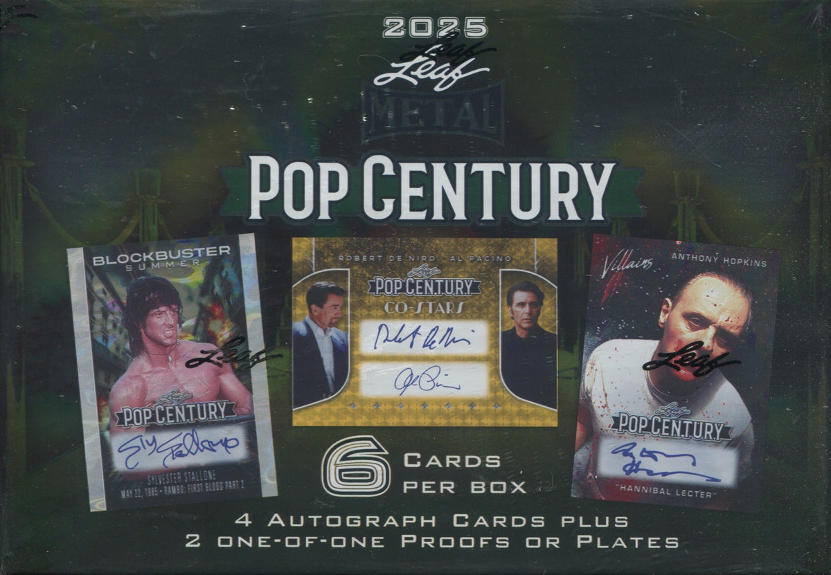 2025 Leaf Metal Pop Century Hobby, Box