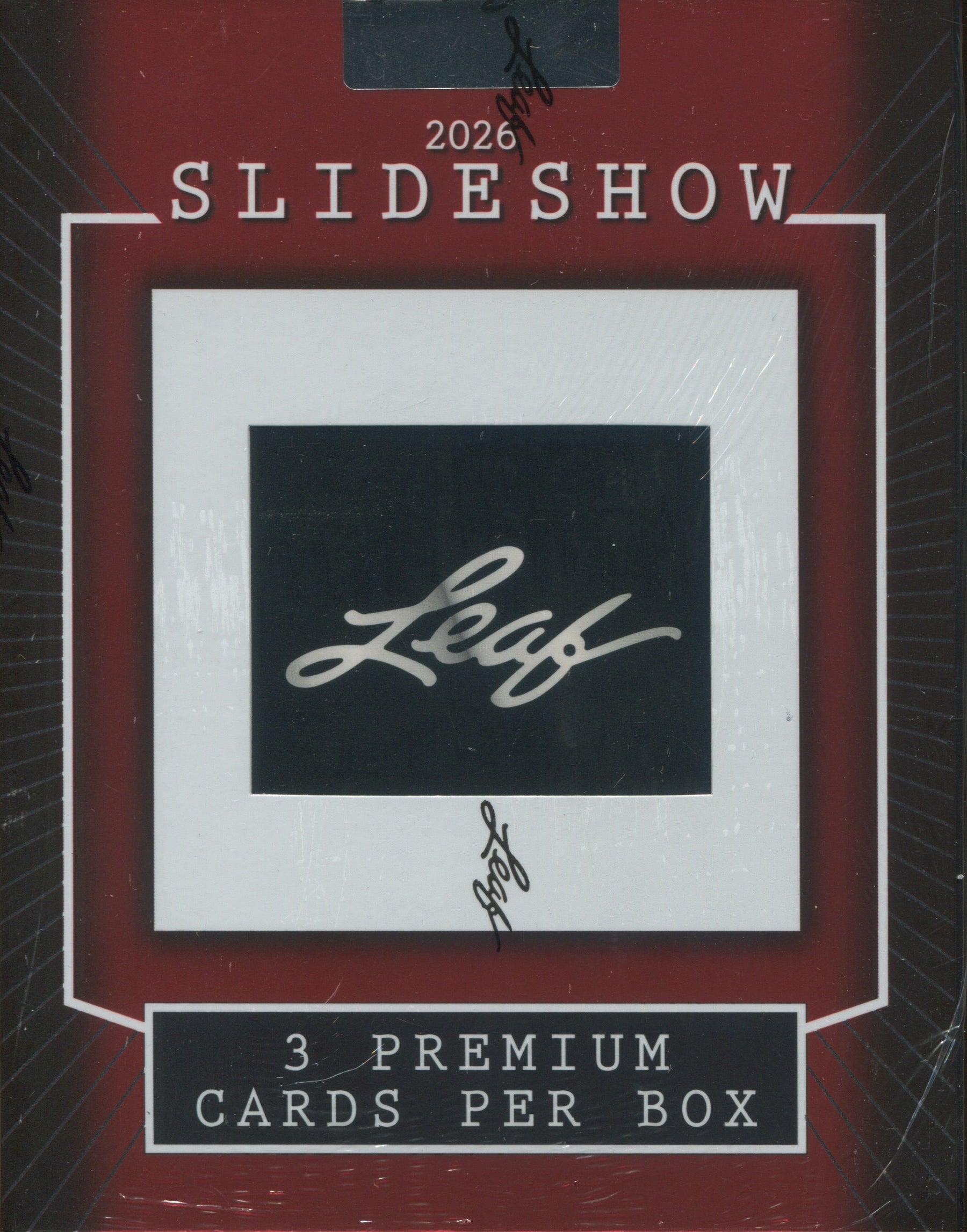 2026 Leaf Slideshow Hobby, 10 Box Case
