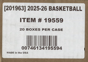 2025-26 Panini Select EuroLeague Basketball Hobby Mega, 20 Box Case