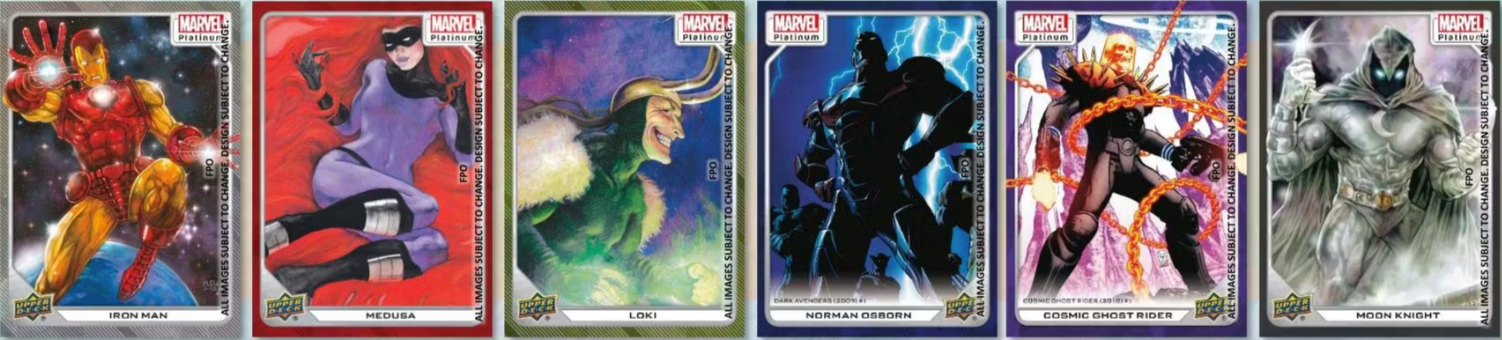 *LAST CASE* 2024 Upper Deck Marvel Platinum Hobby, 16 Box Master Case