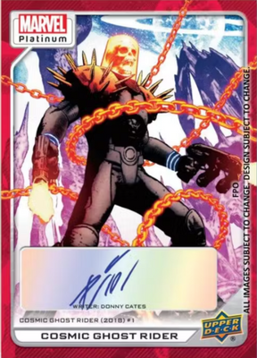 *LAST CASE* 2024 Upper Deck Marvel Platinum Hobby, 16 Box Master Case