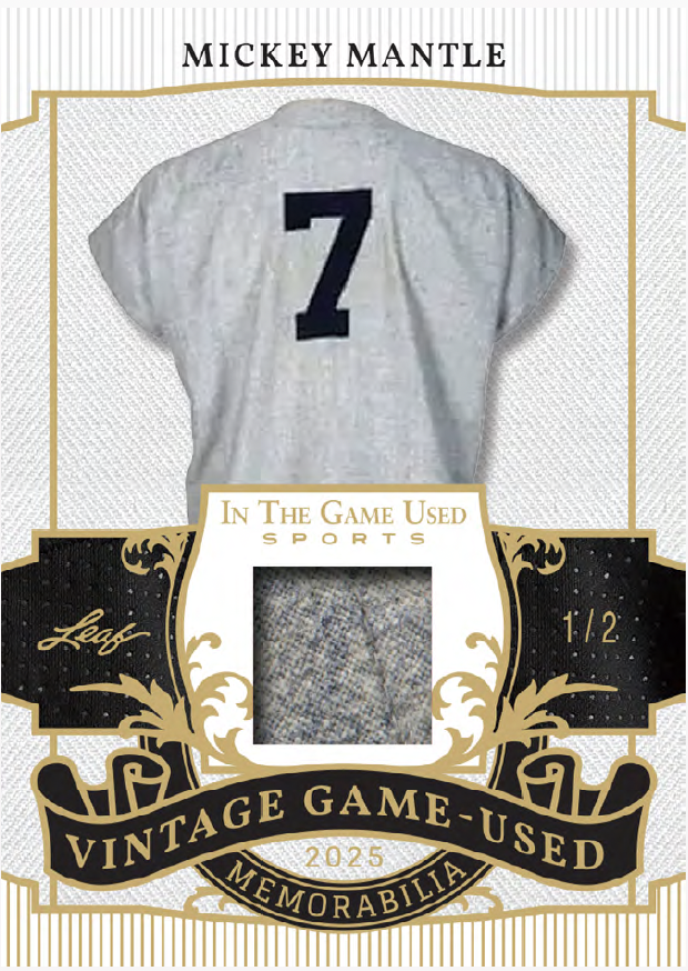 2025 Leaf In The Game Used Multi-Sport Hobby, 10 Box Case