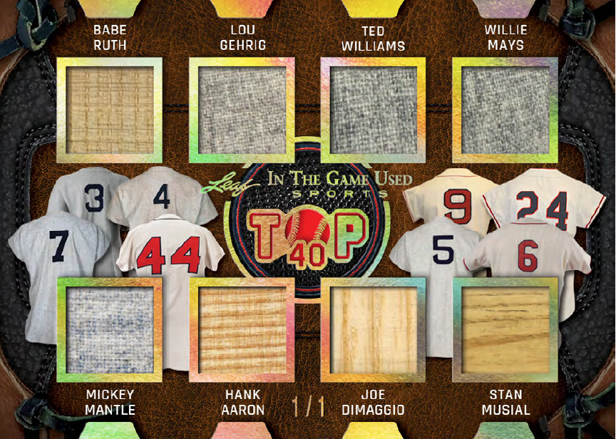2025 Leaf In The Game Used Multi-Sport Hobby, Box
