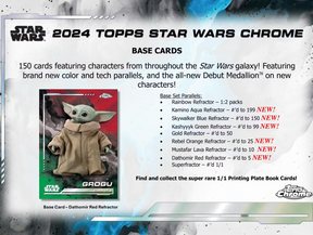 2024 Topps Star Wars Chrome Hobby, Pack