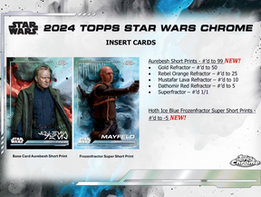 2024 Topps Star Wars Chrome, Blaster Box