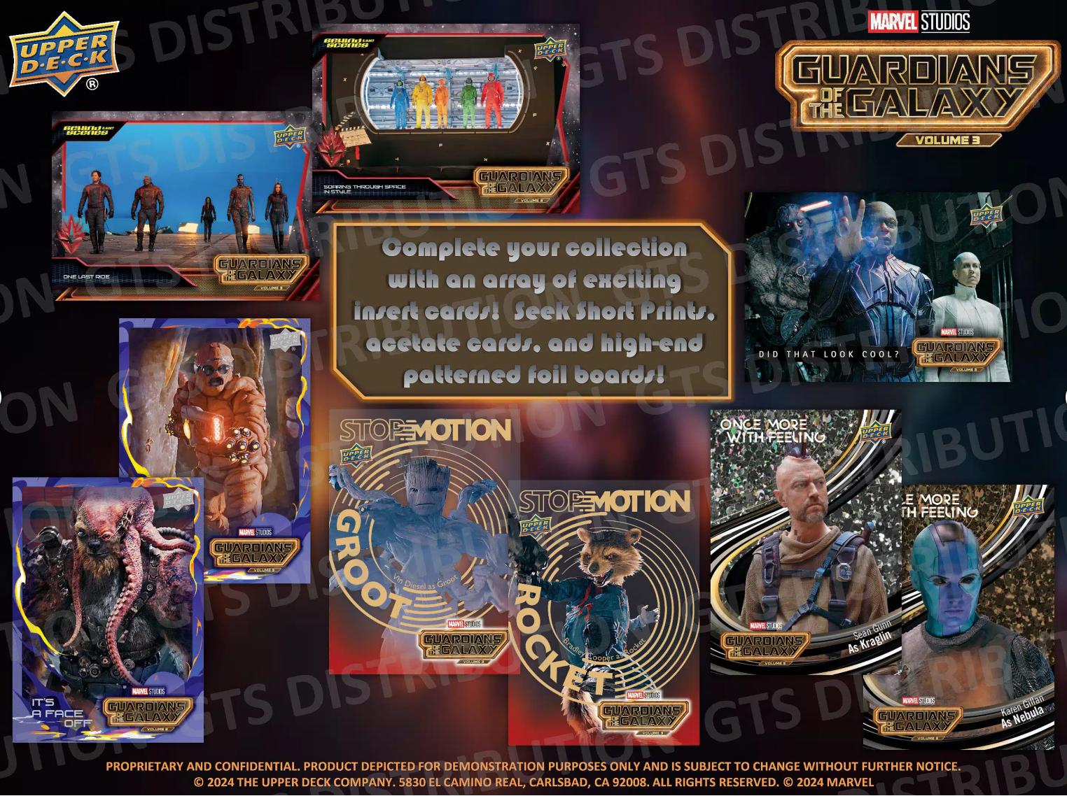 Upper Deck Marvel Guardians Of The Galaxy Vol 3 Hobby, Box