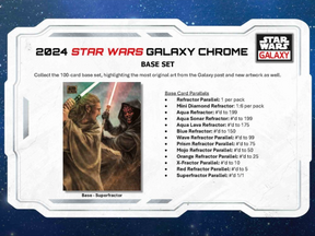 2024 Topps Star Wars Galaxy Chrome Hobby, Box