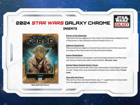 2024 Topps Star Wars Galaxy Chrome Hobby, Box