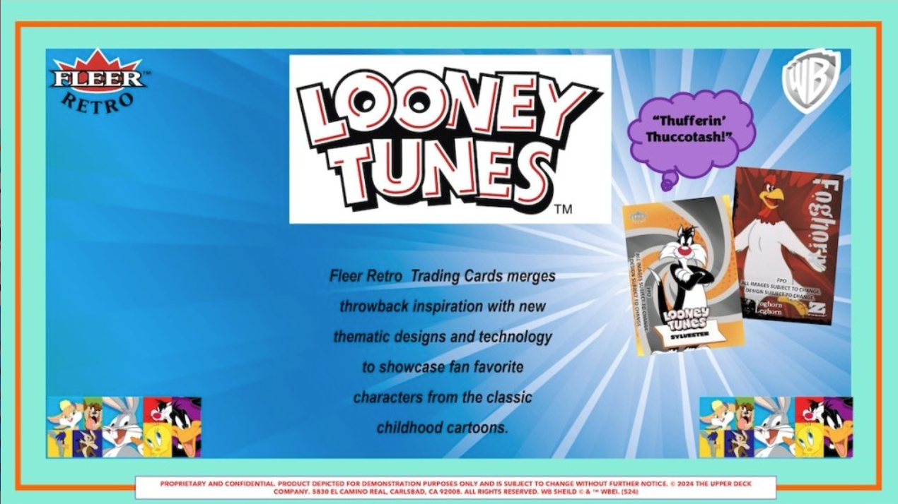 2024 Upper Deck Fleer Retro Looney Tunes Hobby, Box