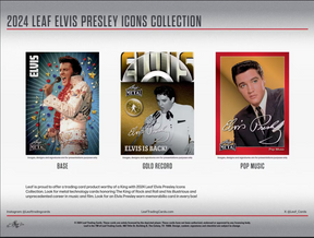 2024 Leaf Elvis Presley Icons Collection Hobby, Box