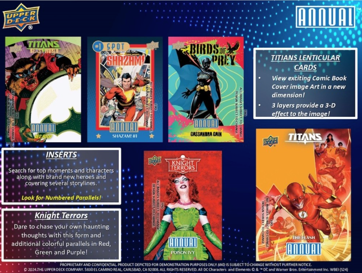2023-24 Upper Deck DC Annual, Hobby Pack