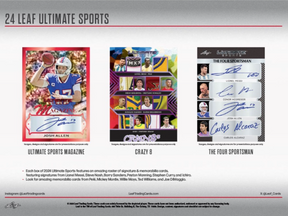 2024 Leaf Ultimate Sports Hobby, 10 Box Case