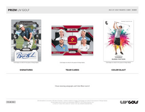 *LAST CASE* 2024 Panini Prizm LIV Golf Hobby, 16 Box Case