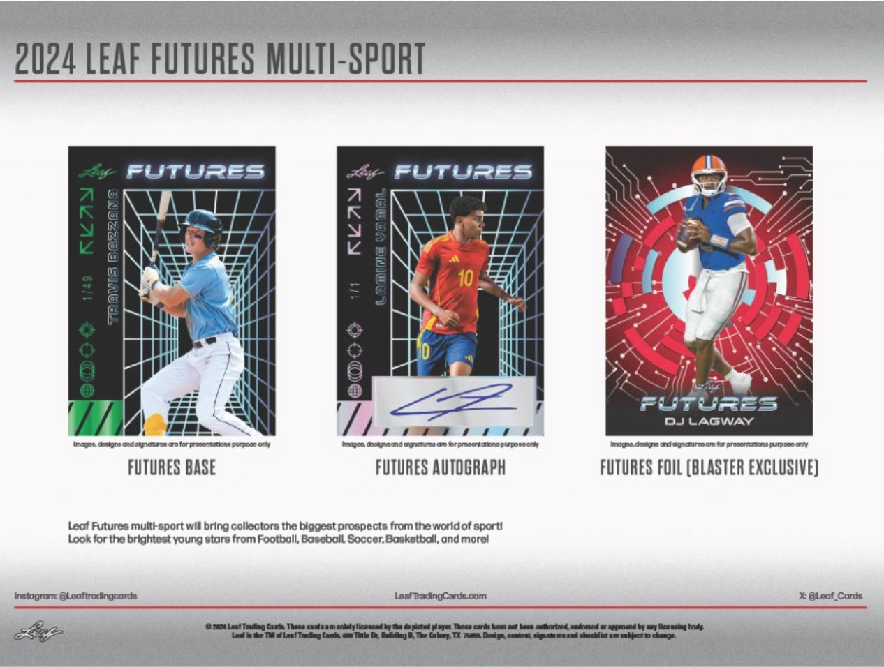 2024 Leaf Futures Multi-Sport, Blaster Box