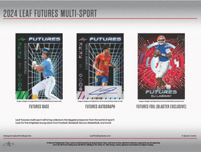 2024 Leaf Futures Multi-Sport, 20 Blaster Box Case