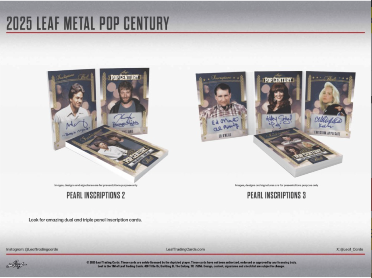 2025 Leaf Metal Pop Century Hobby, Box