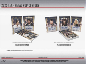 2025 Leaf Metal Pop Century Hobby, Box
