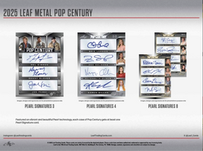 2025 Leaf Metal Pop Century Hobby, Box