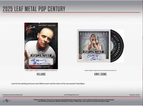 2025 Leaf Metal Pop Century Hobby, Box