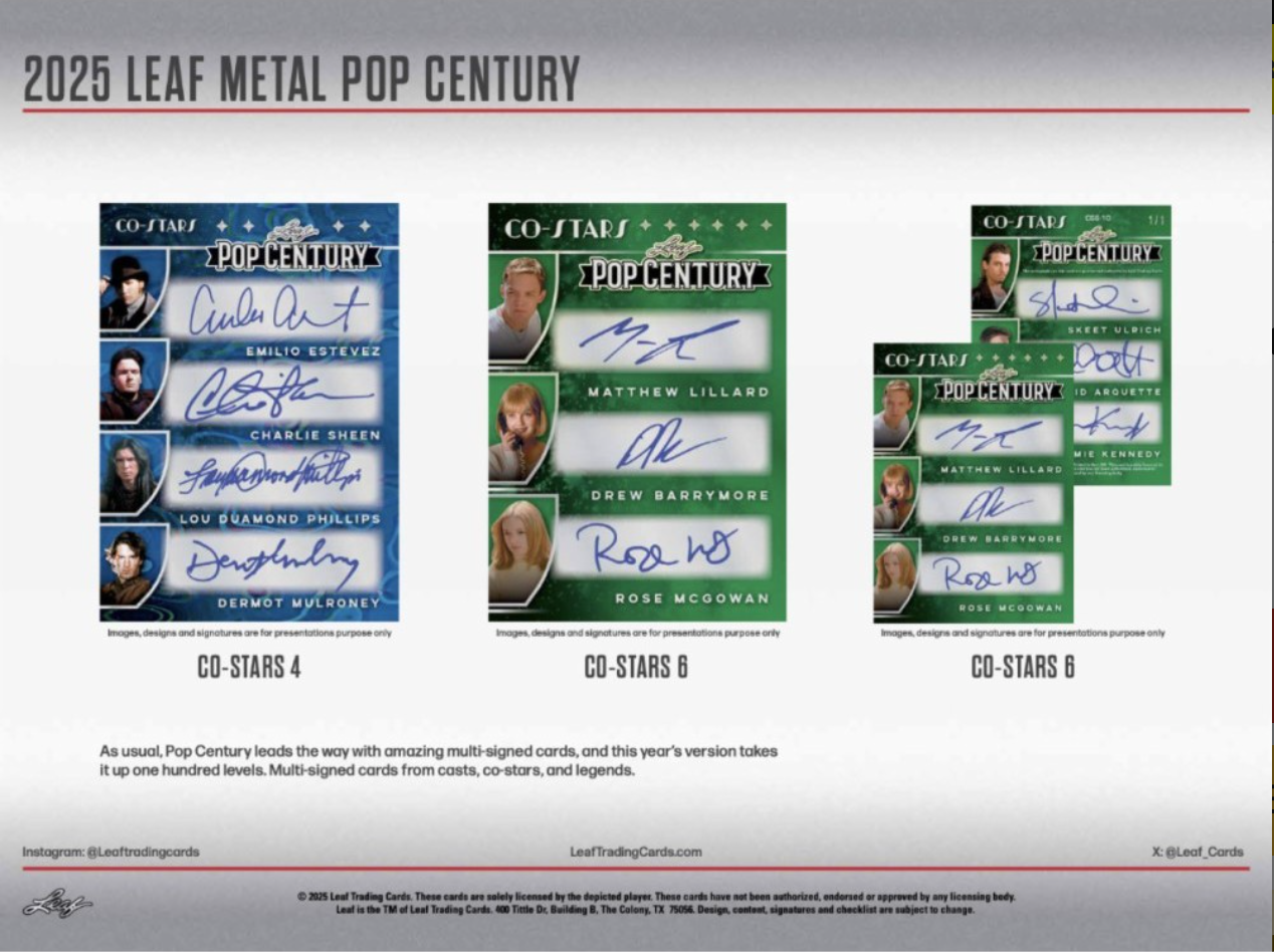 2025 Leaf Metal Pop Century Hobby, Box