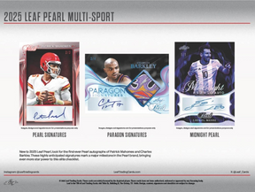 2025 Leaf Metal Pearl Multi-Sport Hobby, 2 Box Case