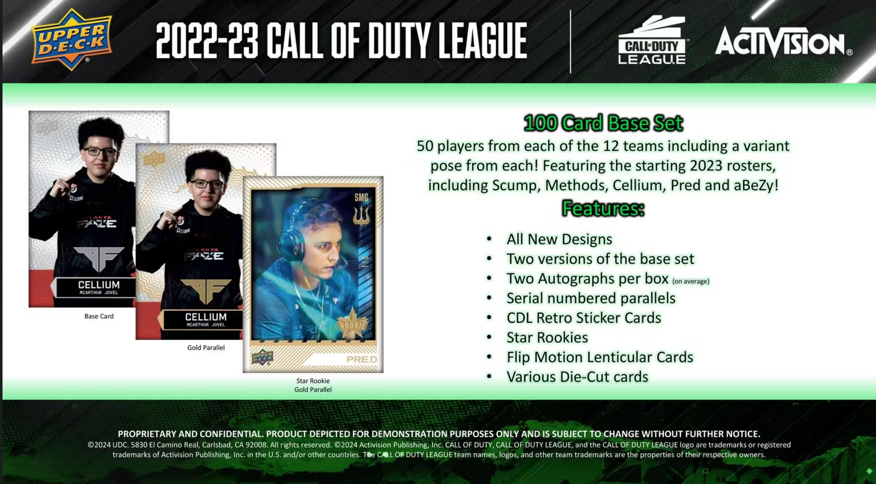 2022-23 Upper Deck Call of Duty League Hobby, Box